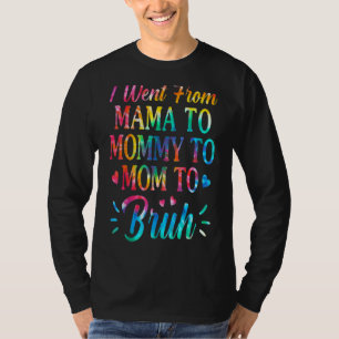 Gefärbte Krawatte, die ich von Mama zu Mami ging, T-Shirt