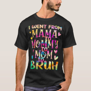 Gefärbte Krawatte, die ich von Mama zu Mami ging, T-Shirt
