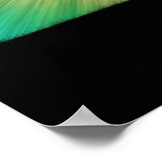 Gefärbte Krawatte Disk Golf-Aktionskorb Poster (Ecke)