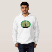 Gefärbte Krawatte Disk Golf Basket T-Shirt (Vorne ganz)