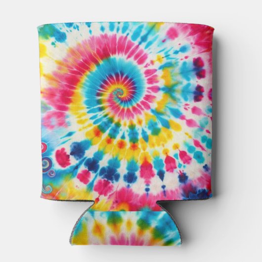 Gefärbte Krawatte Dosenkühler (Rückseite)