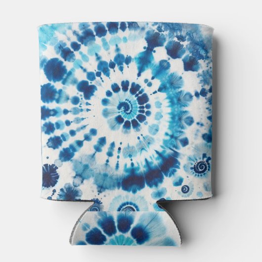 Gefärbte Krawatte Dosenkühler (Rückseite)