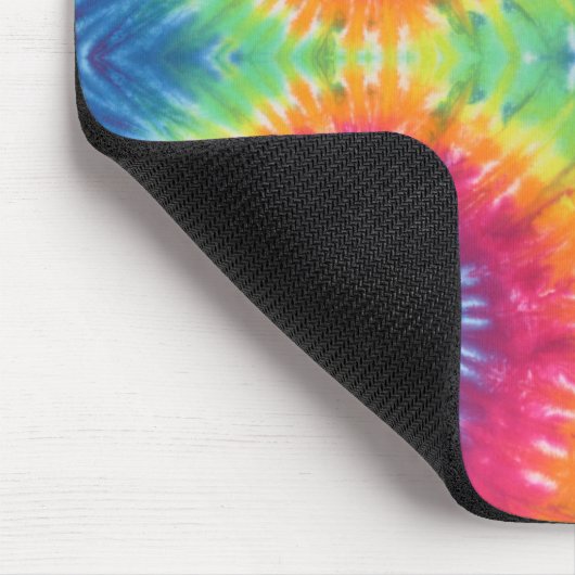 Gefärbte Krawatte drehen Mousepad (Ecke)