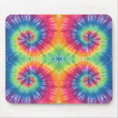 Gefärbte Krawatte drehen Mousepad (Vorne)