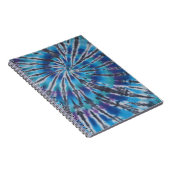 Gefärbte Krawatte drehen Notizblock (Rechte Seite)