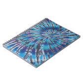 Gefärbte Krawatte drehen Notizblock (Linke Seite)