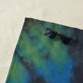 Gefärbte Krawatte drehen Strandtuch (Beispiel)