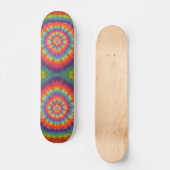 Gefärbte Krawatte Egg Drop Skateboard (Vorderseite)