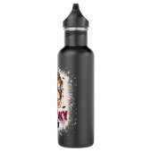 Gefärbte Krawatte ein leckeres Tante Halloween Mon Edelstahlflasche (Rechts)