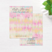 Gefärbte Krawatte Einhorn-Ohrring (Schreibtisch)