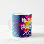 Gefärbte Krawatte eklige Tasse (Vorderseite Links)