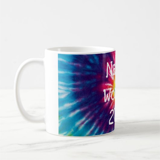 Gefärbte Krawatte eklige Tasse (Links)