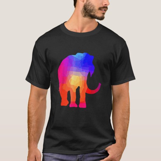 Gefärbte Krawatte Elephant Krawatte Rettete die Ti T-Shirt (Vorderseite)