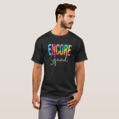 Gefärbte Krawatte-Encore T-Shirt (Vorne ganz)