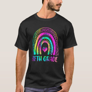 Gefärbte Krawatte Erster Tag 5. Klasse glücklich w T-Shirt