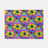 Gefärbte Krawatte farbig Fußmatte (Vorderseite)