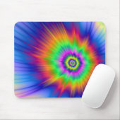 Gefärbte Krawatte Fireball Mousepad (Mit Mouse)