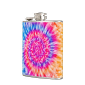 Gefärbte Krawatte Flachmann (Links)