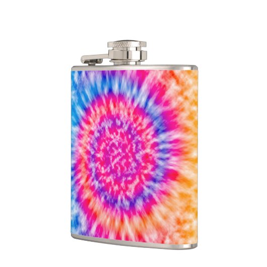 Gefärbte Krawatte Flachmann (Links)