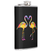 GEFÄRBTE KRAWATTE FLAMINGO FLACHMANN (Rechts)