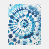 Gefärbte Krawatte Fleecedecke (Vorderseite)