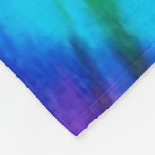 gefärbte Krawatte Fleecedecke (Ecke)