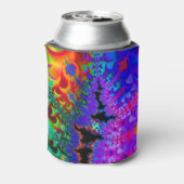 Gefärbte Krawatte Fraktal Dosenkühler (Kanne Rückseite)