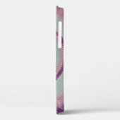 Gefärbte Krawatte - Friedenszeichen - Lila Case-Mate iPhone Hülle (Rückseite / Links)