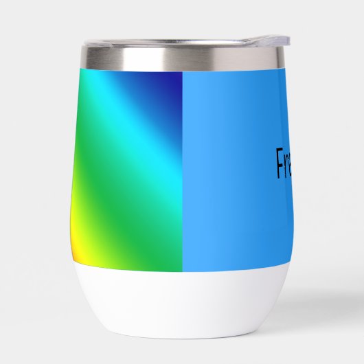 Gefärbte Krawatte für mittlere Funkfrequenzen (Links)