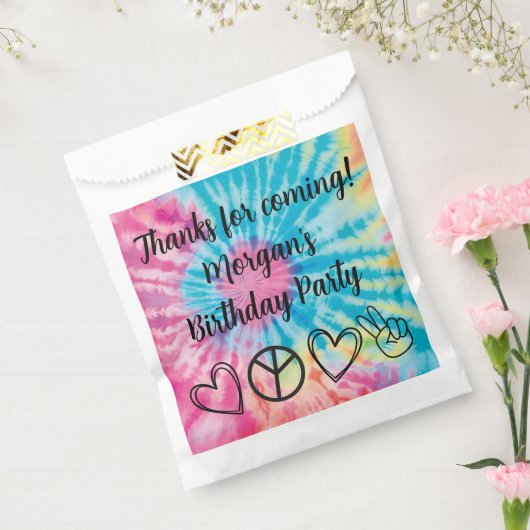 Gefärbte Krawatte Gastgeschenke Geschenktütchen (Versiegelt)