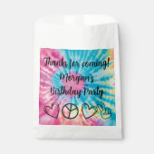 Gefärbte Krawatte Gastgeschenke Geschenktütchen (Vorderseite)