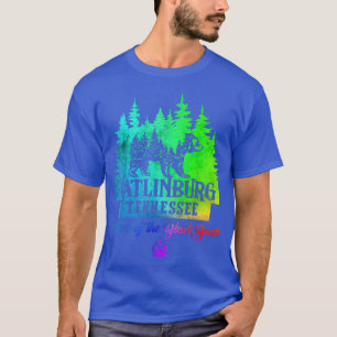 Gefärbte Krawatte Gatlinburg Tennessee Bear Great T-Shirt