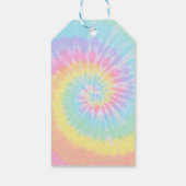 Gefärbte Krawatte Geburtstagsparty Gunst Tags Geschenkanhänger (Rückseite)