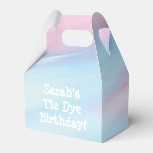 Gefärbte Krawatte Gefälligkeitsbox Geschenkschachtel (Vorderseite)