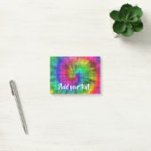 gefärbte Krawatte gemustert Post-it Klebezettel (Büro)