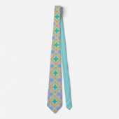Gefärbte Krawatte Geometric Necktie (Vorderseite)
