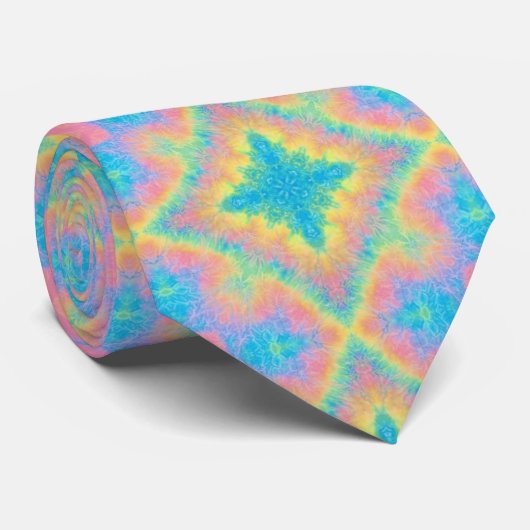 Gefärbte Krawatte Geometric Necktie (Gerollt)