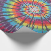 Gefärbte Krawatte Geschenkpapier (Ecke)