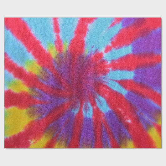 Gefärbte Krawatte Geschenkpapier (Flach)