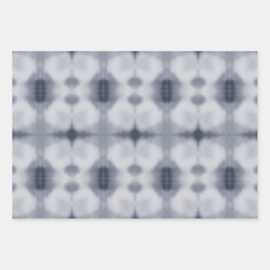 Gefärbte Krawatte Geschenkpapier Set (Vorderseite 3)