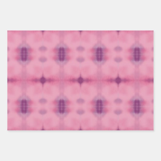 Gefärbte Krawatte Geschenkpapier Set (Vorderseite 2)