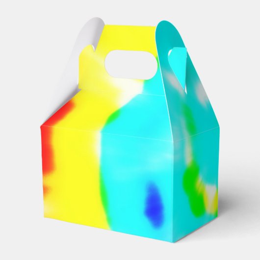 Gefärbte Krawatte Geschenkschachtel (Rückseite)