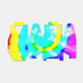 Gefärbte Krawatte Geschenkschachtel (Ungefaltet)