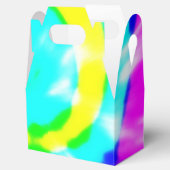 Gefärbte Krawatte Geschenkschachtel (Geöffnet)