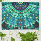 Gefärbte Krawatte Geschirrtuch (Gefaltet)