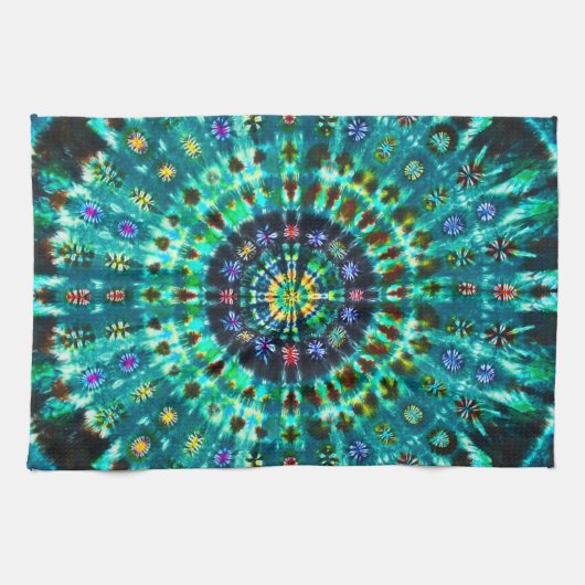 Gefärbte Krawatte Geschirrtuch (Horizontal)