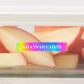 Gefärbte Krawatte Girls Name Label Etiketten (Befestigt)