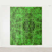 GEFÄRBTE KRAWATTE GREEN WANDTEPPICH (Vorderseite)