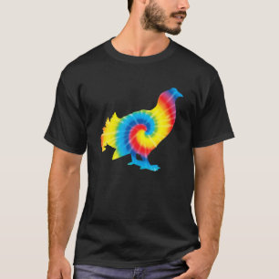 Gefärbte Krawatte Grouse Rainbow Printgame Hippie  T-Shirt