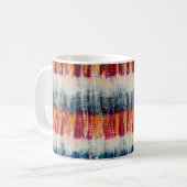 Gefärbte Krawatte Grunge-Styling-Simulation Kaffeetasse (Vorderseite Links)
